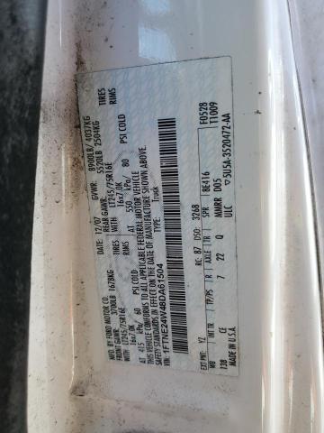 Photo 10 from auction – 2008 FORD ECONOLINE with VIN 1FTNE24W48DA61504
