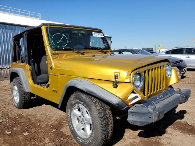 JEEP WRANGLER / 2003 with VIN 1J4FA29113P331559 - Photo from auction
