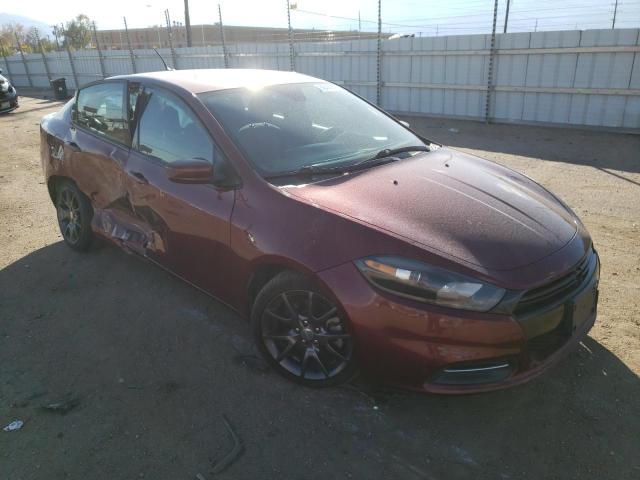 DODGE DART SE 2015 with VIN 1C3CDFAA6FD374839 - Photo from auction
