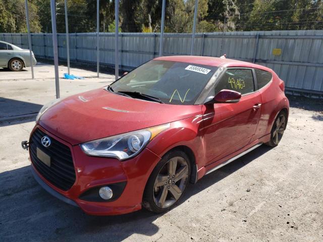 Photo 2 from auction – 2014 HYUNDAI VELOSTER T with VIN KMHTC6AE1EU211124
