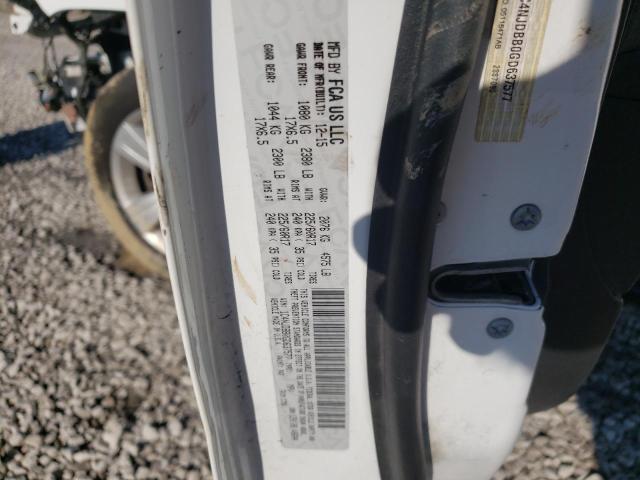 Photo 10 from auction – 2016 JEEP COMPASS SP with VIN 1C4NJDBB0GD637577