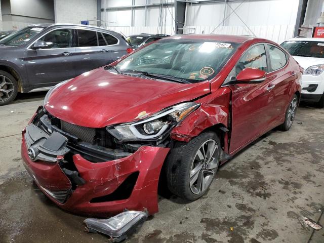 Photo 2 from auction – 2014 HYUNDAI ELANTRA SE with VIN 5NPDH4AEXEH458554