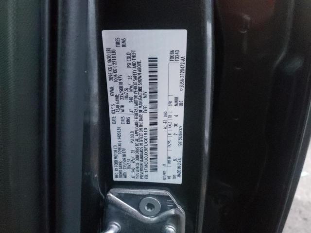 Photo 10 from auction – 2015 FORD ESCAPE TIT with VIN 1FMCU0JX9FUC01910