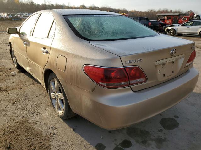 Photo 3 from auction – 2005 LEXUS ES 330 with VIN JTHBA30G555124696