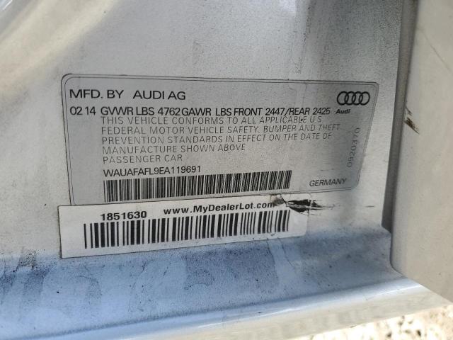 Photo 10 from auction – 2014 AUDI A4 PREMIUM with VIN WAUAFAFL9EA119691