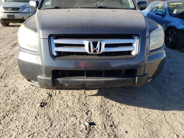 Photo 9 from auction – 2006 HONDA PILOT EX with VIN 2HKYF18466H502408
