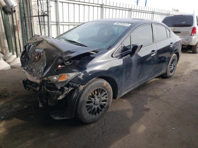 Photo 2 from auction – 2014 HONDA CIVIC LX with VIN 19XFB2F56EE030332