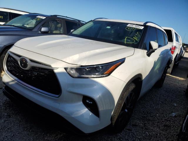 Photo 2 from auction – 2021 TOYOTA HIGHLANDER with VIN 5TDGZRAH0MS044886