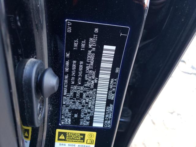 Photo 10 from auction – 2017 TOYOTA HIGHLANDER with VIN 5TDJZRFH6HS403419