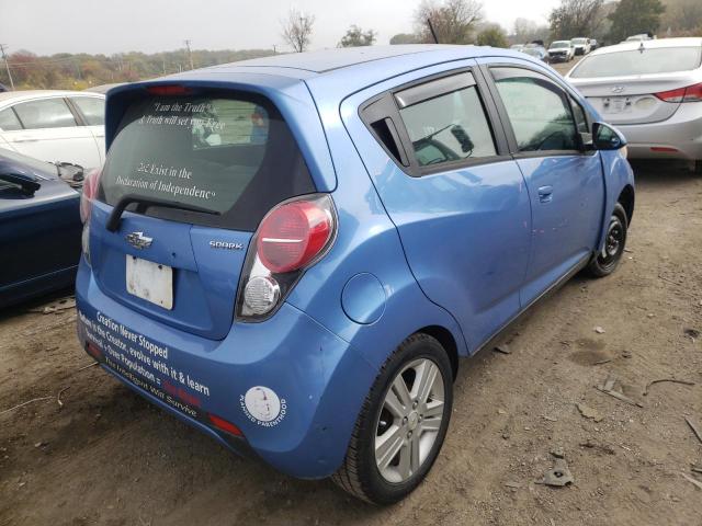 Photo 4 from auction – 2014 CHEVROLET SPARK 1LT with VIN KL8CD6S98EC431300