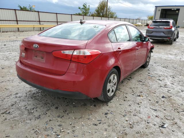 Photo 4 from auction – 2016 KIA FORTE LX with VIN KNAFK4A6XG5566045