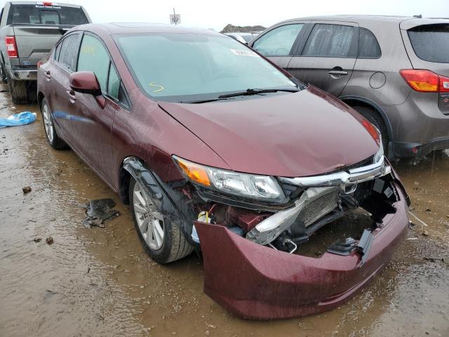 HONDA CIVIC EX 2012 with VIN 19XFB2F89CE035984 - Photo from auction