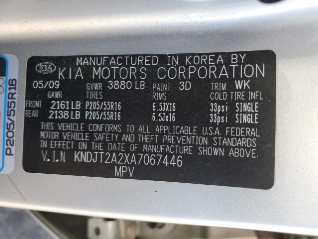 Photo 10 from auction – 2010 KIA SOUL + with VIN KNDJT2A2XA7067446