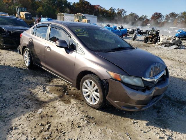 HONDA CIVIC EX 2012 with VIN 19XFB2F82CE057485 - Photo from auction