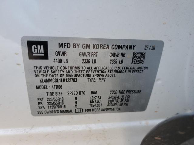Photo 10 from auction – 2020 BUICK ENCORE GX with VIN KL4MMCSL1LB132783