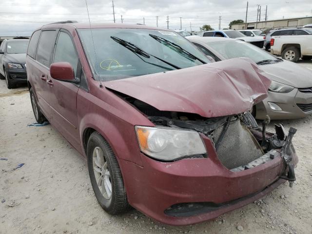 DODGE GRAND CARA 2015 with VIN 2C4RDGCG5FR732510 - Photo from auction