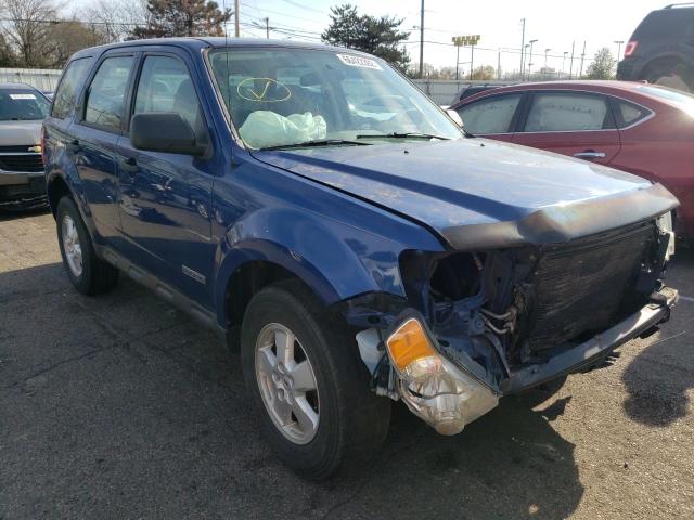 FORD ESCAPE XLS 2008 with VIN 1FMCU02Z18KD76019 - Photo from auction