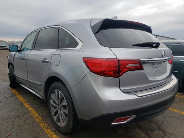 Photo 3 from auction – 2016 ACURA MDX TECHNO with VIN 5FRYD3H4XGB009007