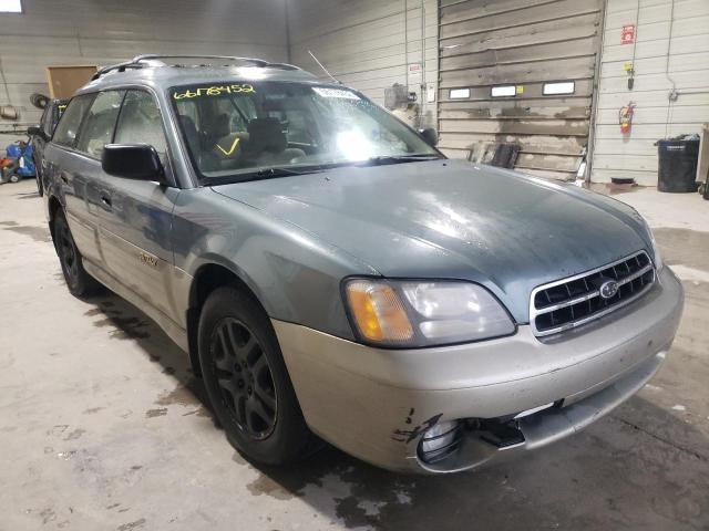 SUBARU LEGACY OUT 2000 with VIN 4S3BH6651Y7663121 - Photo from auction