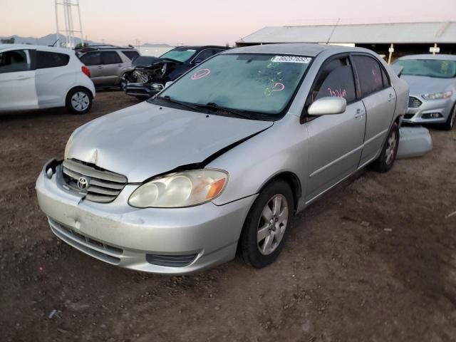 Photo 2 from auction – 2003 TOYOTA COROLLA CE with VIN JTDBR38E230012428