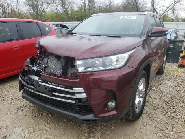 Фото 2 с аукциона – 2018 TOYOTA HIGHLANDER с VIN 5TDDZRFHXJS898260