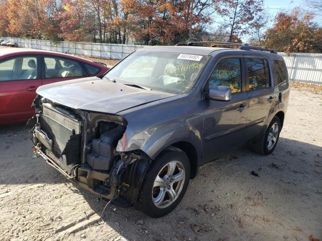 Photo 2 from auction – 2014 HONDA PILOT EXL with VIN 5FNYF4H53EB057326