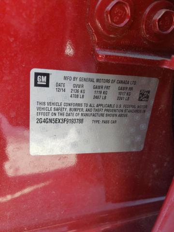Photo 10 from auction – 2015 BUICK REGAL PREM with VIN 2G4GN5EX3F9193788