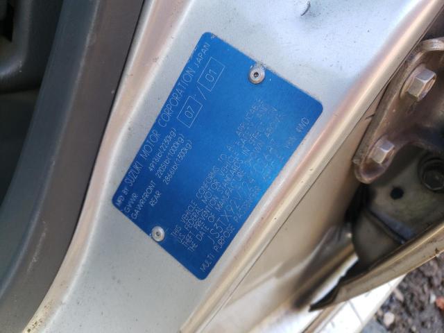 Photo 10 from auction – 2002 SUZUKI XL7 PLUS with VIN JS3TX92V724102687