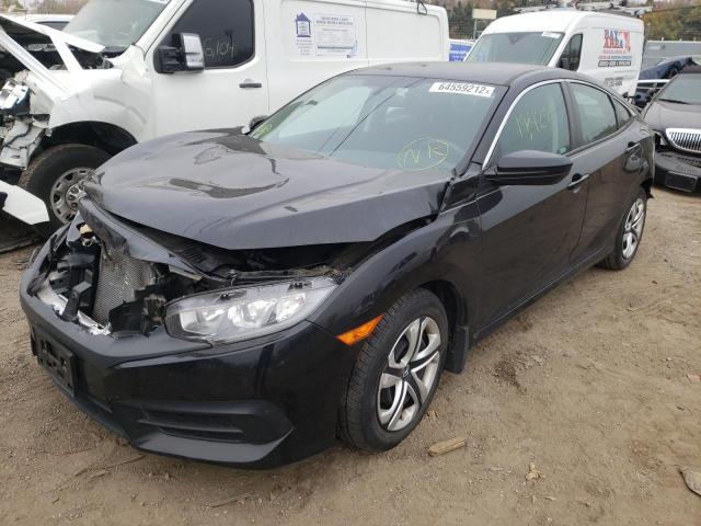Photo 2 from auction – 2018 HONDA CIVIC LX with VIN 2HGFC2F57JH598988