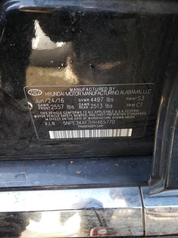 Photo 10 from auction – 2017 HYUNDAI SONATA SPO with VIN 5NPE34AF7HH465770