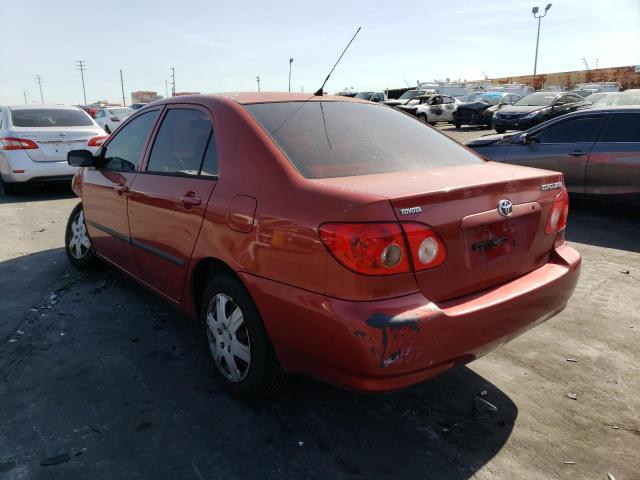 Photo 3 from auction – 2005 TOYOTA COROLLA CE with VIN JTDBR32E352060620