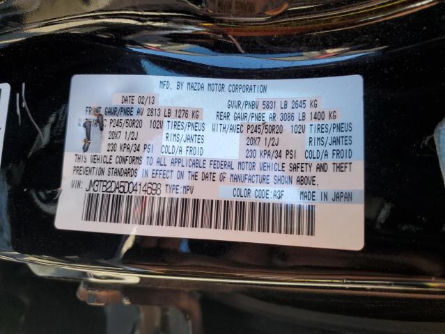 Zdjęcie 10 z aukcji – 2013 MAZDA CX-9 GRAND z VIN JM3TB2DA5D0414698