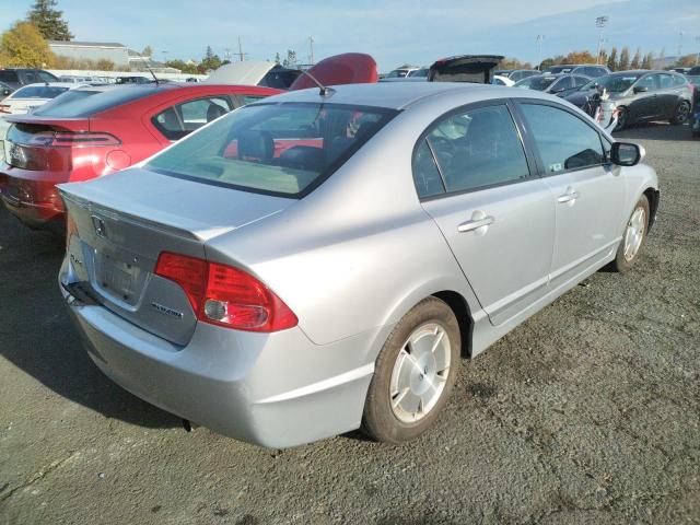 Photo 4 from auction – 2006 HONDA CIVIC HYBR with VIN JHMFA36206S009648