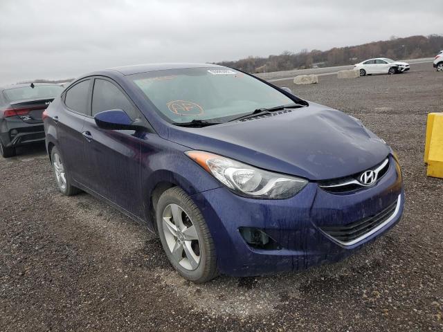 HYUNDAI ELANTRA GL 2012 with VIN 5NPDH4AE5CH111601 - Photo from auction