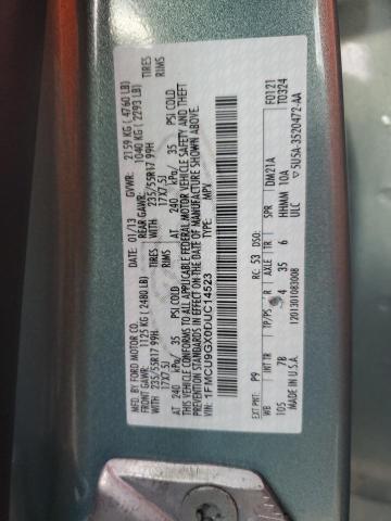 Photo 10 from auction – 2013 FORD ESCAPE SE with VIN 1FMCU9GX0DUC14523
