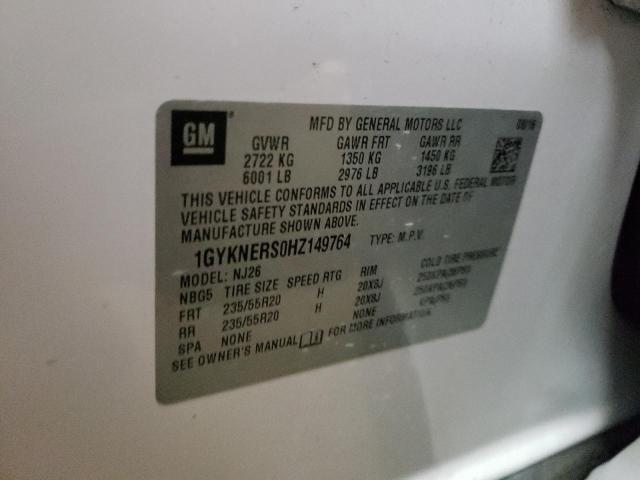 Photo 10 from auction – 2017 CADILLAC XT5 PREMIU with VIN 1GYKNERS0HZ149764
