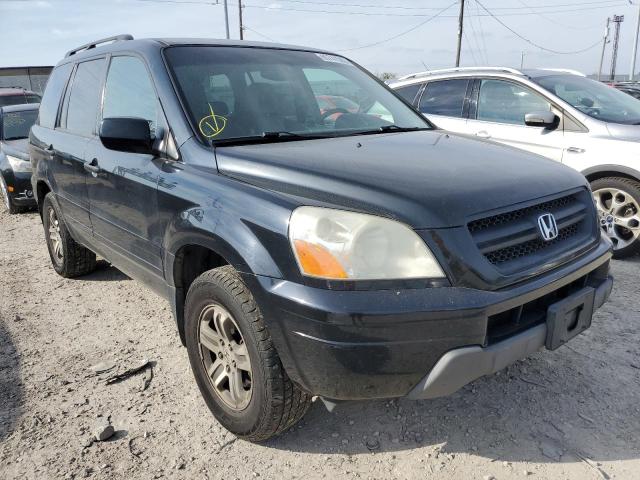 HONDA PILOT EXL 2004 with VIN 2HKYF18594H593101 - Photo from auction