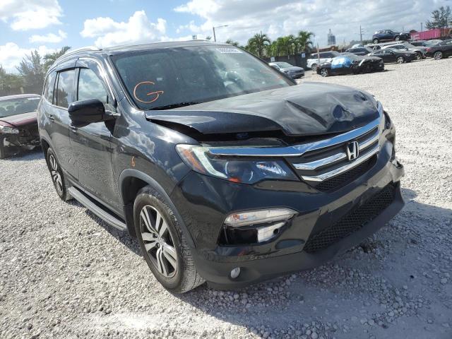 HONDA PILOT EXL 2016 with VIN 5FNYF5H5XGB027314 - Photo from auction