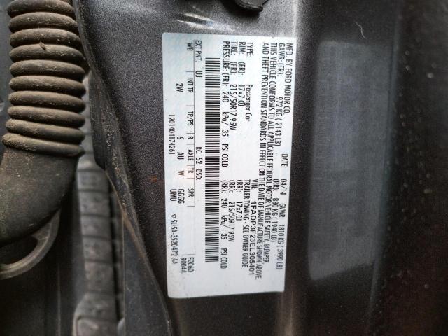 Photo 10 from auction – 2014 FORD FOCUS SE with VIN 1FADP3F23EL305401