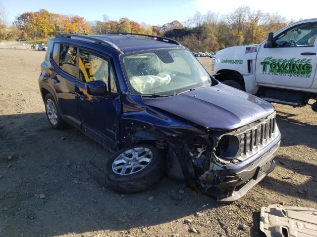 JEEP RENEGADE L 2017 with VIN ZACCJBBB6HPG16411 - Photo from auction