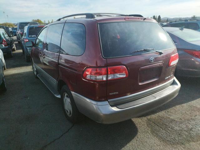 Photo 3 from auction – 2002 TOYOTA SIENNA LE with VIN 4T3ZF13C92U477526