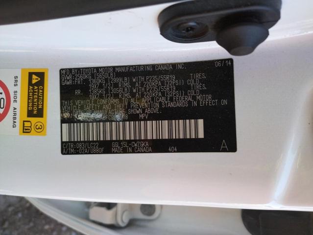 Photo 10 from auction – 2015 LEXUS RX 350 BAS with VIN 2T2BK1BA0FC267518