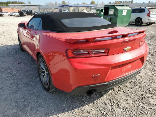 Photo 3 from auction – 2017 CHEVROLET CAMARO LT with VIN 1G1FB3DS0H0169442