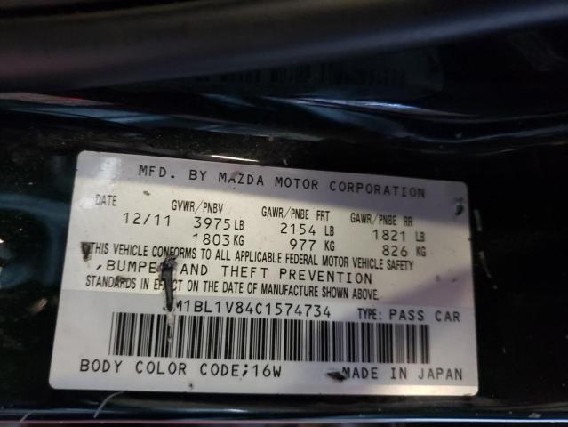 Foto 10 de la subasta – 2012 MAZDA 3 I con VIN JM1BL1V84C1574734
