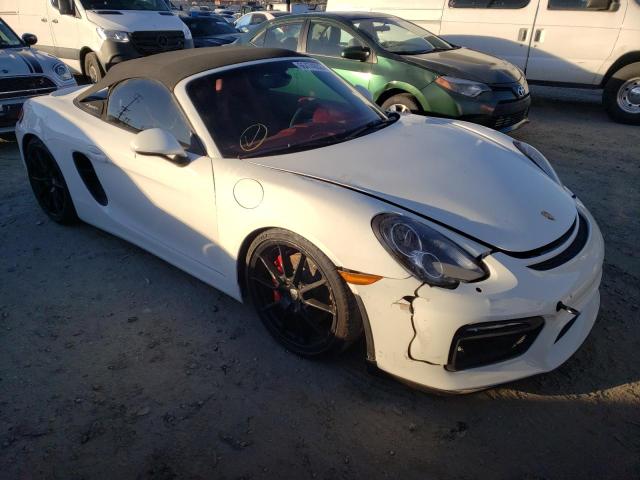 PORSCHE BOXSTER SP 2016 with VIN WP0CC2A86GS152271 - Photo from auction