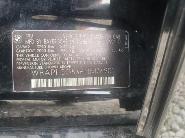 Photo 10 from auction – 2011 BMW 328 I SULE with VIN WBAPH5G53BNM76901