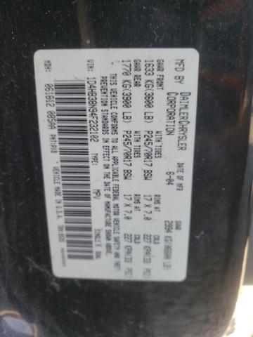 Photo 10 from auction – 2004 DODGE DURANGO ST with VIN 1D4HB38N94F232102