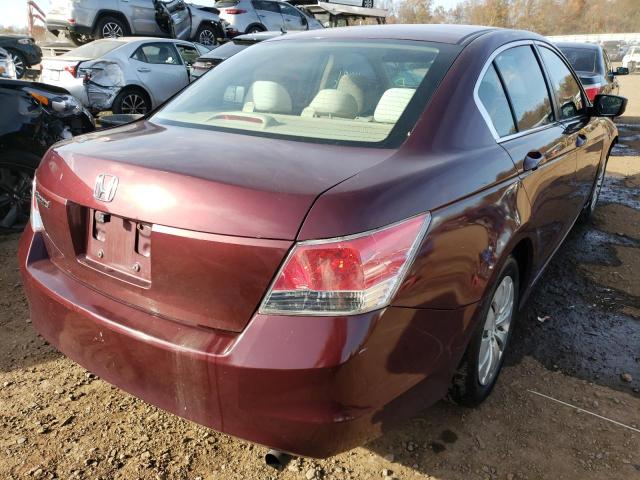 Photo 4 from auction – 2010 HONDA ACCORD LX with VIN 1HGCP2F33AA173840