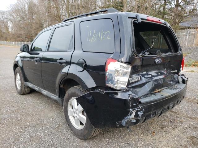 Photo 3 from auction – 2009 FORD ESCAPE XLT with VIN 1FMCU93G09KB53103