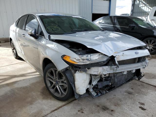 FORD FUSION SE 2017 with VIN 3FA6P0HD8HR322366 - Photo from auction